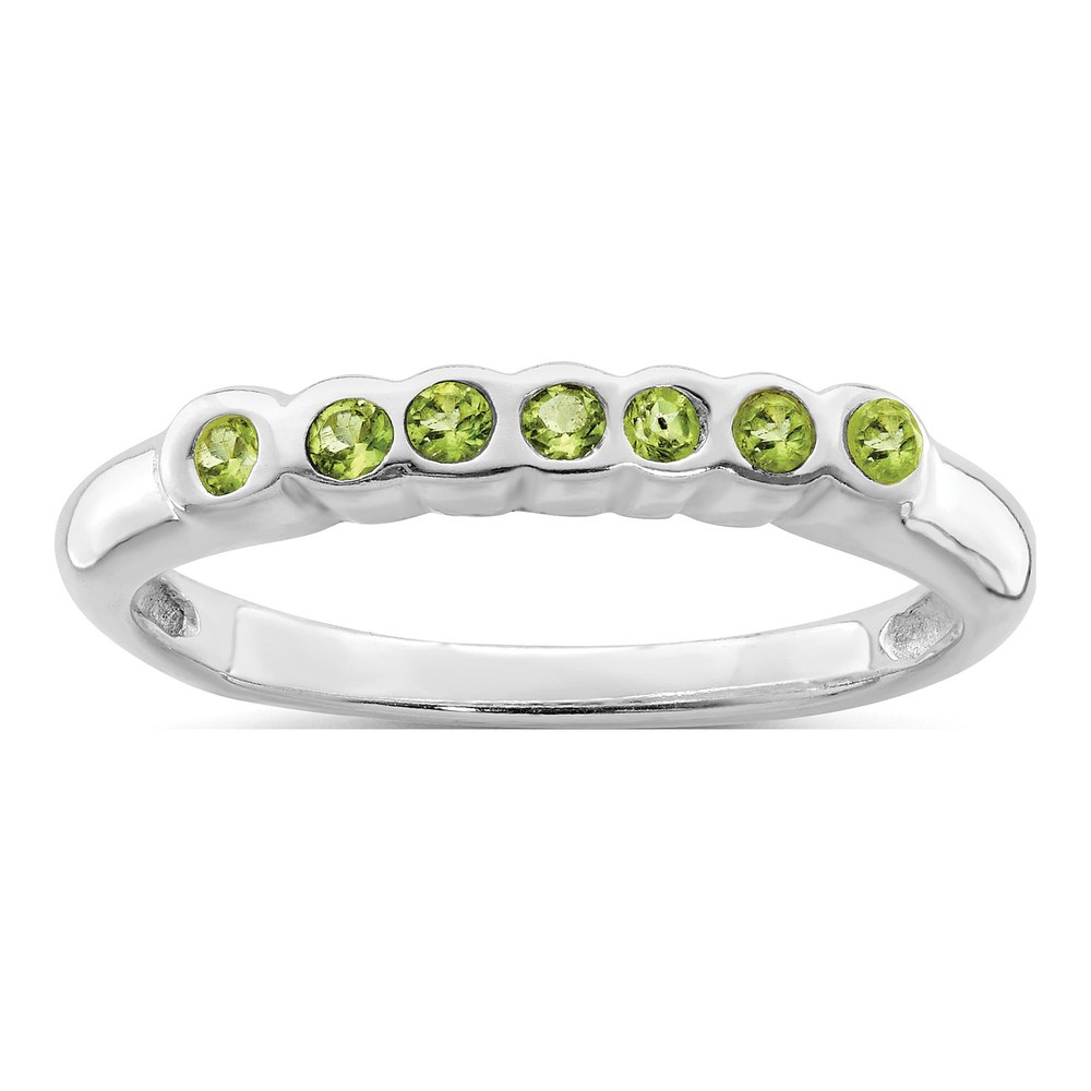 Sterling Silver Peridot Ring