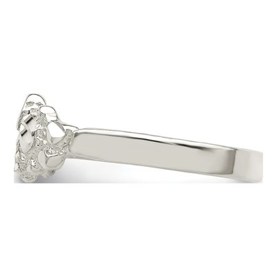 Sterling Silver Nugget Ring – view 5