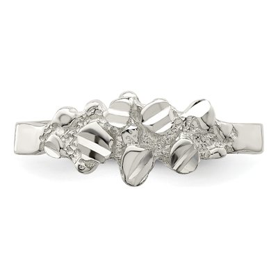Sterling Silver Nugget Ring – view 6