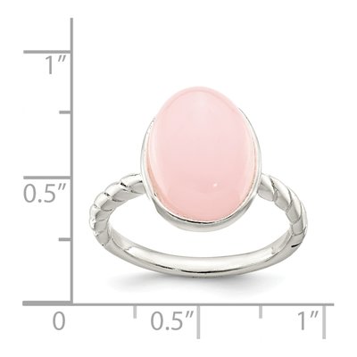 Sterling Silver Quartz Ring – view 4