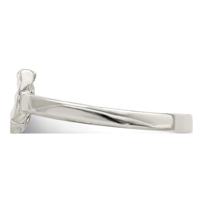 Sterling Silver Horseshoe Ring – view 5