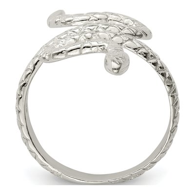 Sterling Silver Snake Ring – view 3