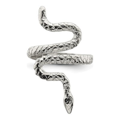 Sterling Silver Snake Ring – view 6