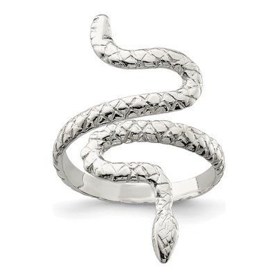 Sterling Silver Snake Ring