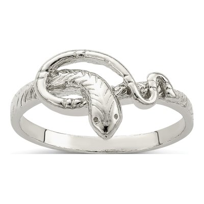 Sterling Silver Snake Ring