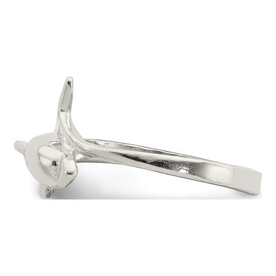Sterling Silver Dolphin Ring – view 5