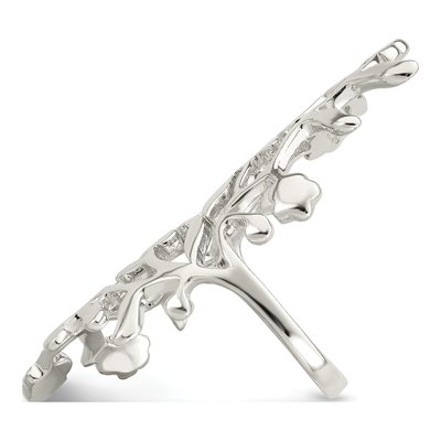 Sterling Silver Vines Full Finger Ring – view 5