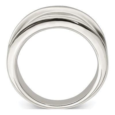 Sterling Silver Tapered Ring – view 3