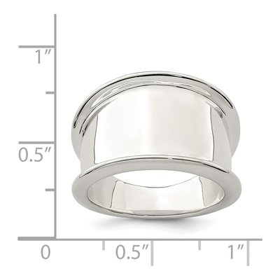 Sterling Silver Tapered Ring – view 4