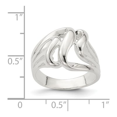 Sterling Silver 4mm Fancy Band – view 4