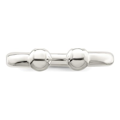 Sterling Silver Tube Ring – view 6