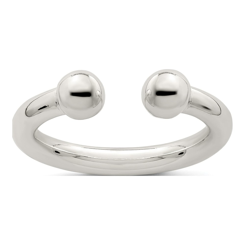 Sterling Silver Tube Ring
