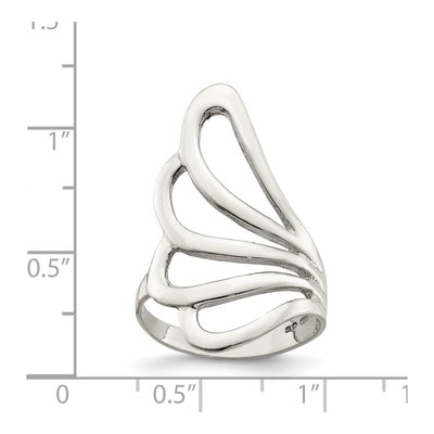 Sterling Silver Fancy Ring – view 4