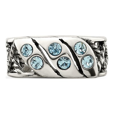 Sterling Silver Crystal Toe Ring – view 5