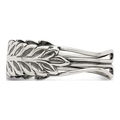 Sterling Silver Antiqued Fancy Toe Ring – view 5