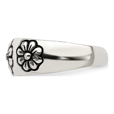 Sterling Silver Antiqued Toe Ring – view 5