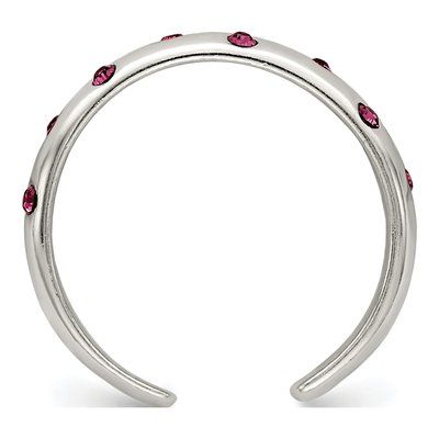 Sterling Silver CZ Toe Ring – view 3