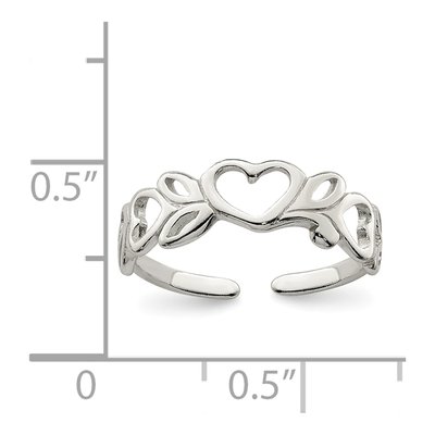 Sterling Silver Toe Ring – view 4