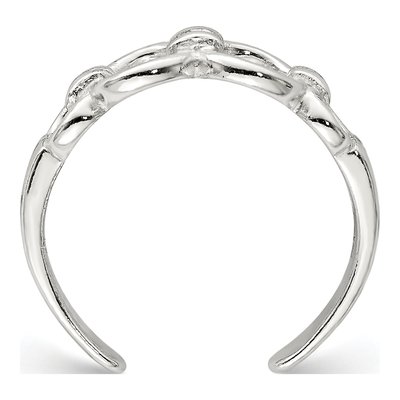 Sterling Silver Toe Ring – view 3