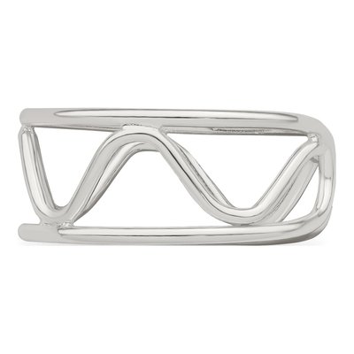 Sterling Silver Wave Toe Ring – view 5