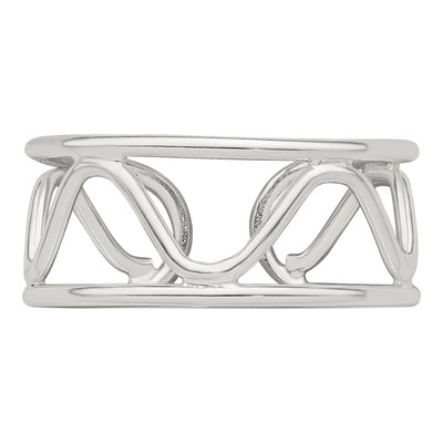 Sterling Silver Wave Toe Ring – view 6