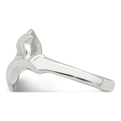 Sterling Silver Dolphin Toe Ring – view 5