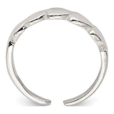 Sterling Silver Toe Ring – view 3