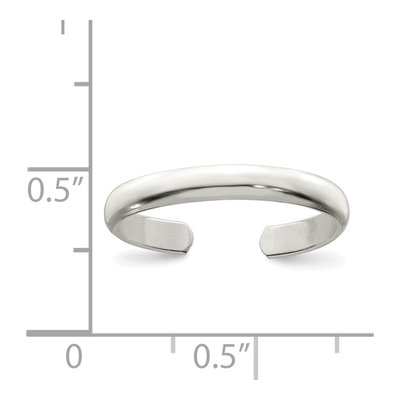 Sterling Silver Toe Ring – view 4