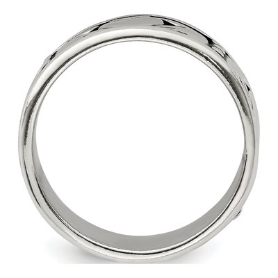 Men's Sterling Silver Claddagh Ring – view 3
