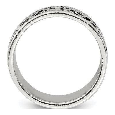 Men's Sterling Silver Celtic Knot Ring – view 3