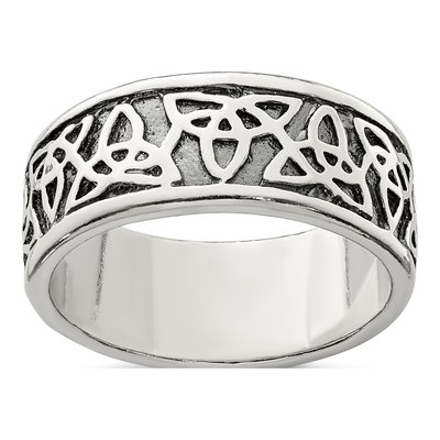 Men's Sterling Silver Celtic Knot Ring