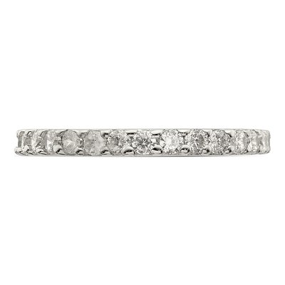 Sterling Silver CZ Ring – view 6