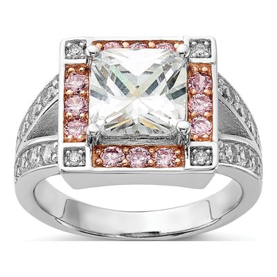Sterling Silver CZ Ring