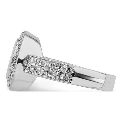 Sterling Silver CZ Ring – view 3