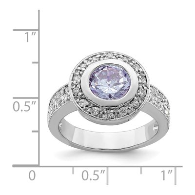 Sterling Silver CZ Ring – view 4