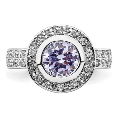 Sterling Silver CZ Ring – view 5