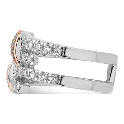 Sterling Silver CZ Ring – view 5