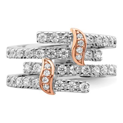Sterling Silver CZ Ring – view 6