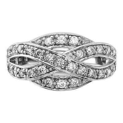Sterling Silver CZ Ring – view 5