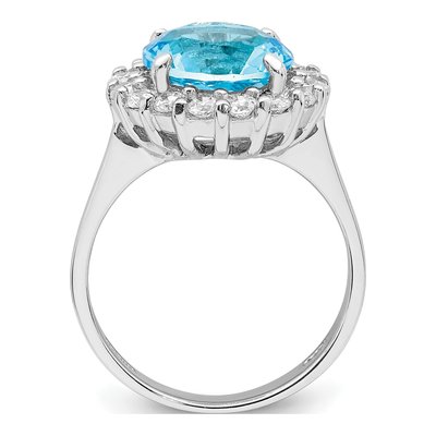Sterling Silver CZ Ring – view 3