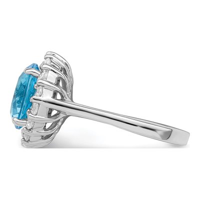 Sterling Silver CZ Ring – view 4