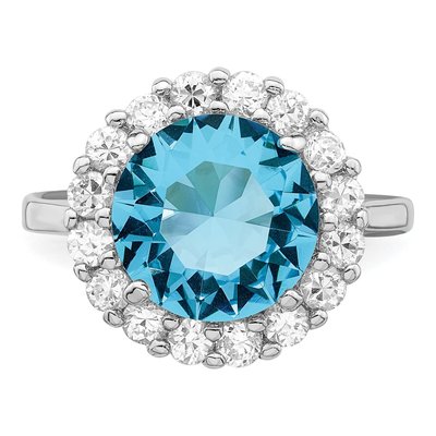 Sterling Silver CZ Ring – view 6