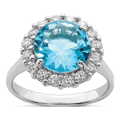 Sterling Silver CZ Ring