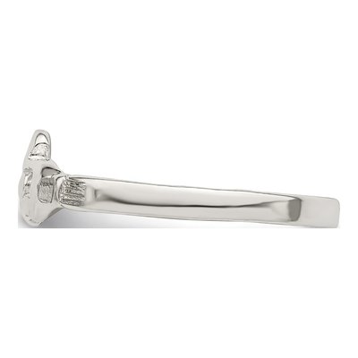 Sterling Silver Claddagh Ring – view 5