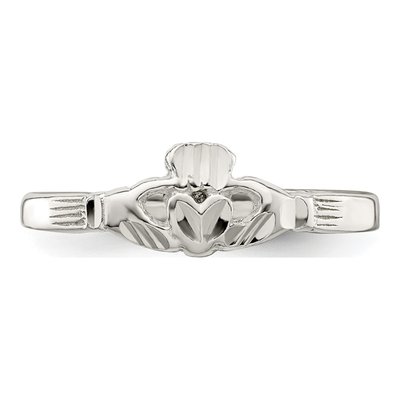 Sterling Silver Claddagh Ring – view 6