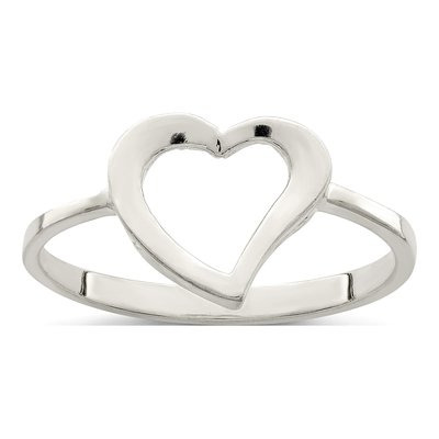 Sterling Silver Heart Ring