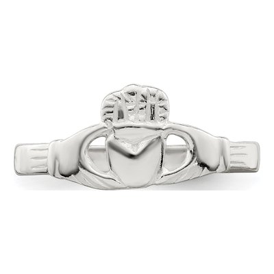Sterling Silver Claddagh Sizes Ring – view 6