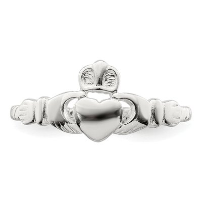 Sterling Silver Claddagh Ring – view 6