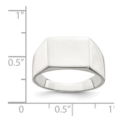 Sterling Silver Signet Ring – view 4