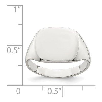 Sterling Silver Signet Ring – view 4